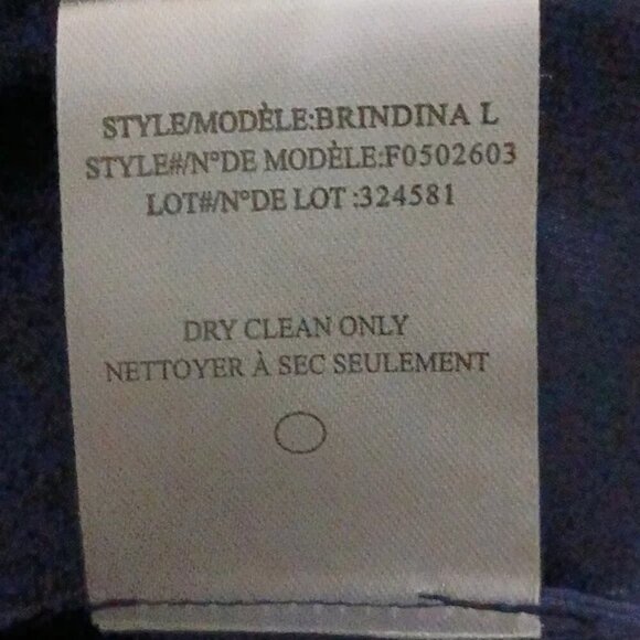 Theory Navy Silk Sleeveless Sheath Dress - Picture 5 of 6